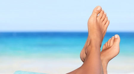 Traitement naturel de la mycose du pied