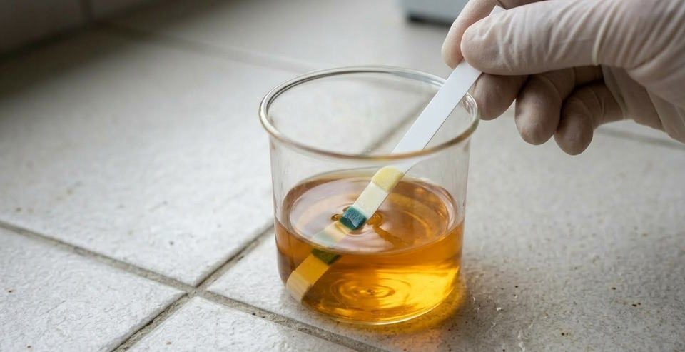 Bandelette urinaire protéinurie