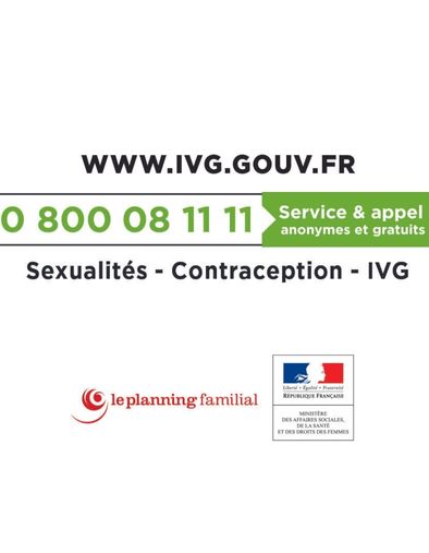 IVG : le ministère de la Santé met en place un numéro vert gratuit