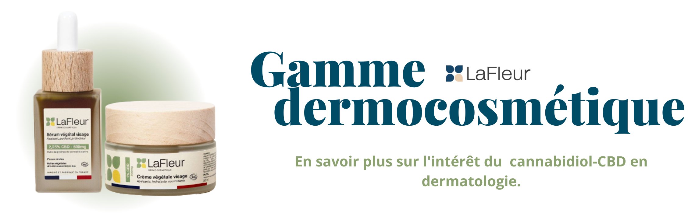 La fleurs soins dermatologique CBD