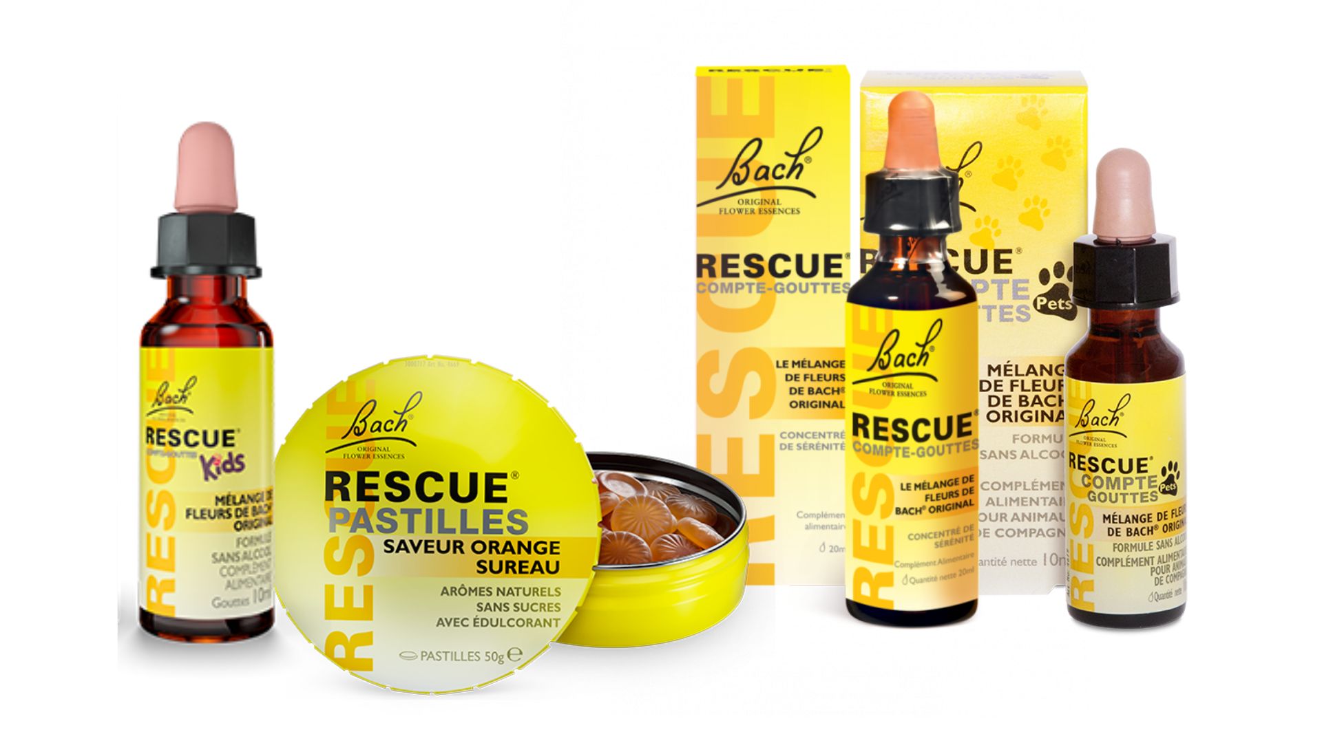 Rescue : la gamme SOS des Fleurs de Bach