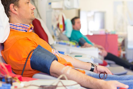 La grippe fait baisser le nombre de dons de sang en France