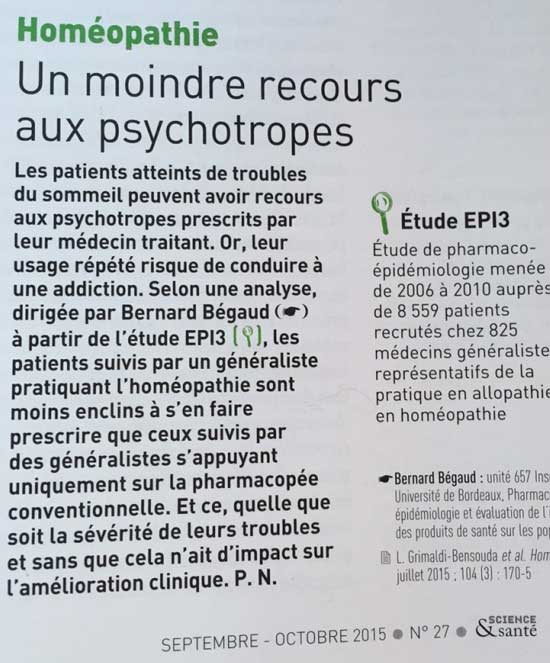 Pourquoi l'homéopathie évite de prendre des somnifères ?