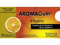 AROMAGUM VITALITY, 12 dragées