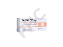 BECICLAN 250mg comprimé secable