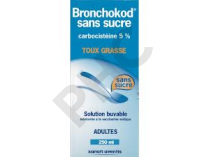 BRONCHOKOD Toux grasse sans sucre Adulte