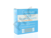 CADAQUES BATONNET BOIS OUATE 100 ou 200 coton tiges