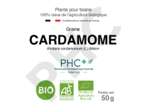 Tisane Cardamome bio graines - Elettaria cardamomum - Herboristerie PHC