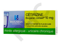 CETIRIZINE, 10 mg