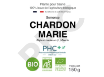 Tisane Chardon marie bio semence - Silybum marianum - Herboristerie PHC