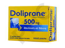 DOLIPRANE 500 mg sachets