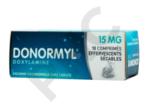 DONORMYL Effervescent sécable, 15 mg