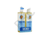 KLORANE BEBE GEL DOUCHE CHEVEUX ET CORPS (Lot de 2x500 ml)