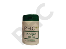 Konjac gélules de 500 mg - glucomannane