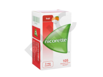 NICORETTE FRUIT 2mg sans sucre