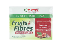 Fruits et Fibres, 12 cubes à mâcher