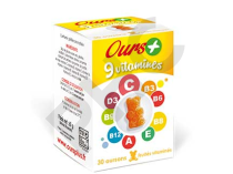 OURS+ 9 VITAMINES 30 gommes