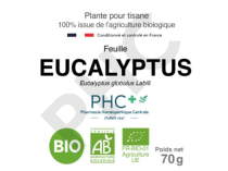 Tisane Eucalyptus bio feuilles - Eucalyptus globulus - Herboristerie PHC
