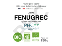 Tisane Fenugrec bio graines - Trigonella foenum graecum - Herboristerie PHC