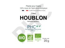 Tisane Houblon bio cônes - Humulus lupulus - Herboristerie PHC