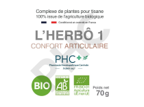 Tisane L'HERBÔ 1 bio - Confort articulaire - Herboristerie PHC