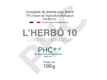 Tisane L'HERBÔ 10 - Confort minceur - Herboristerie PHC