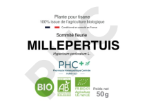 Tisane Millepertuis bio sommités fleuries - Hypericum perforatum - Herboristerie PHC