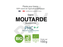 Tisane Moutarde bio graines - Brassica juncea - Herboristerie PHC