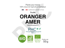 Tisane Oranger amer bio feuilles - Citrus aurantium - Herboristerie PHC