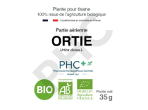 Tisane Ortie piquante bio parties aériennes - Urtica dioica - Herboristerie PHC