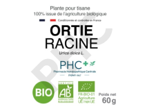 Tisane Ortie racine bio - Urtica dioica - Herboristerie PHC