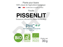 Tisane Pissenlit bio feuilles - Taraxacum officinale - Herboristerie PHC