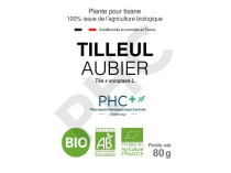 Tisane Tilleul bio aubier - Tilia x europaea - Herboristerie PHC