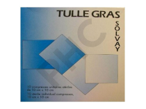TULLE GRAS VASELINEE (10x10 cm)