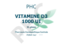 Vitamine D3 1000 UI PHC