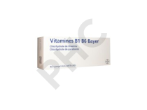 VITAMINES B1-B6, 40 comprimés