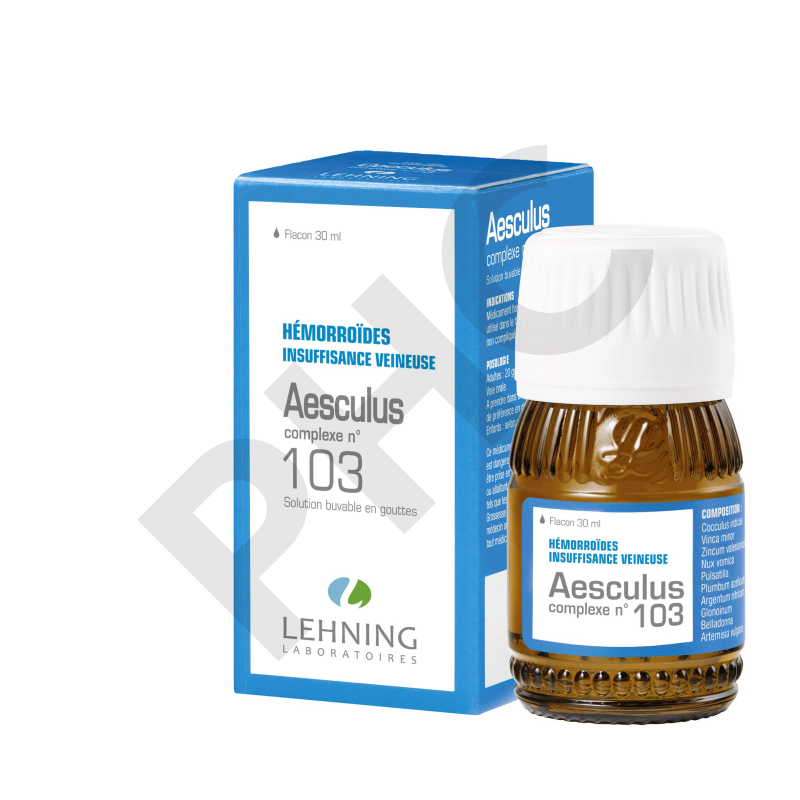 Aesculus complexe lehning n°103 gouttes