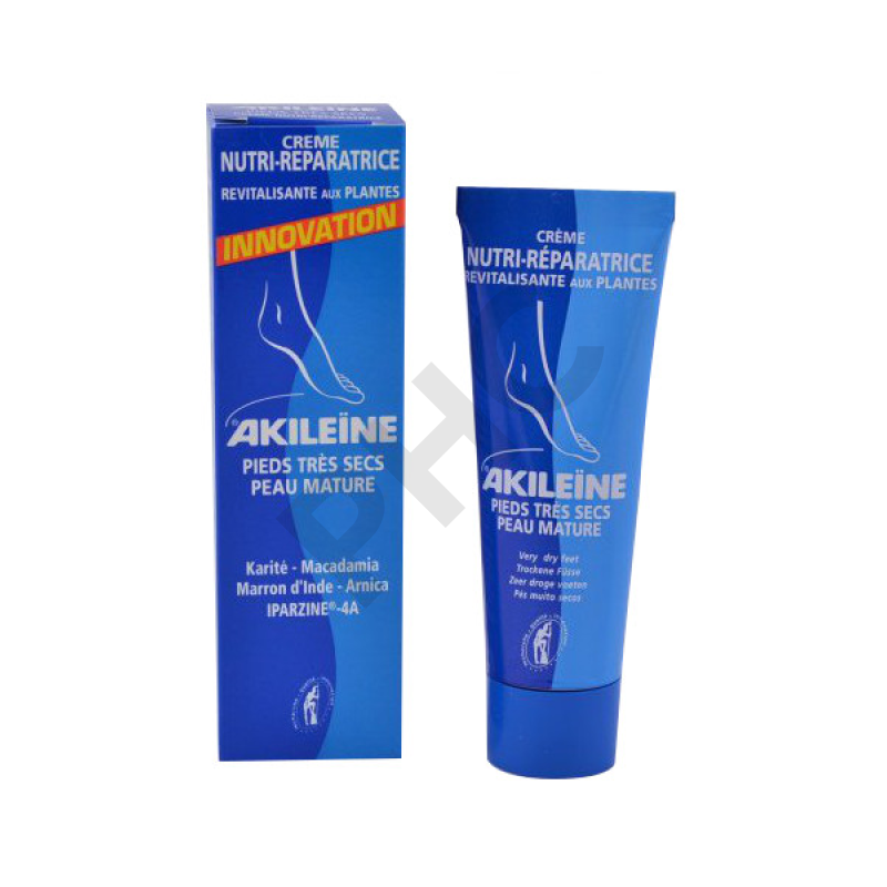 AKILEINE CREME PIEDS TRES SECS PEAU MATURE 50ml
