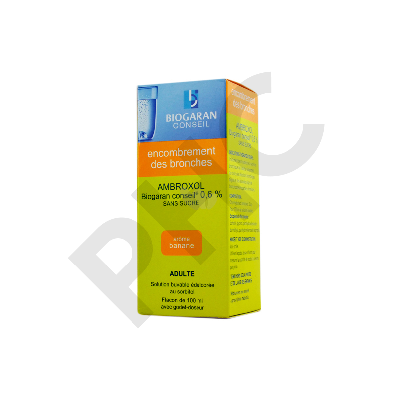 AMBROXOL 0,6% sans sucre Adulte
