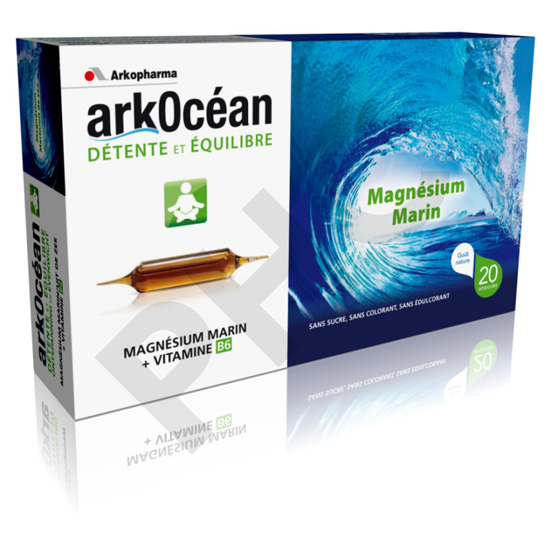 ARKOCEAN MAGNESIUM, 15 ampoules