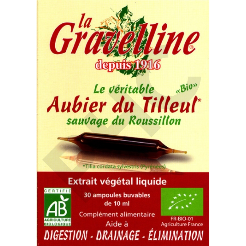 AUBIER du TILLEUL, 30 ampoules 10 ml