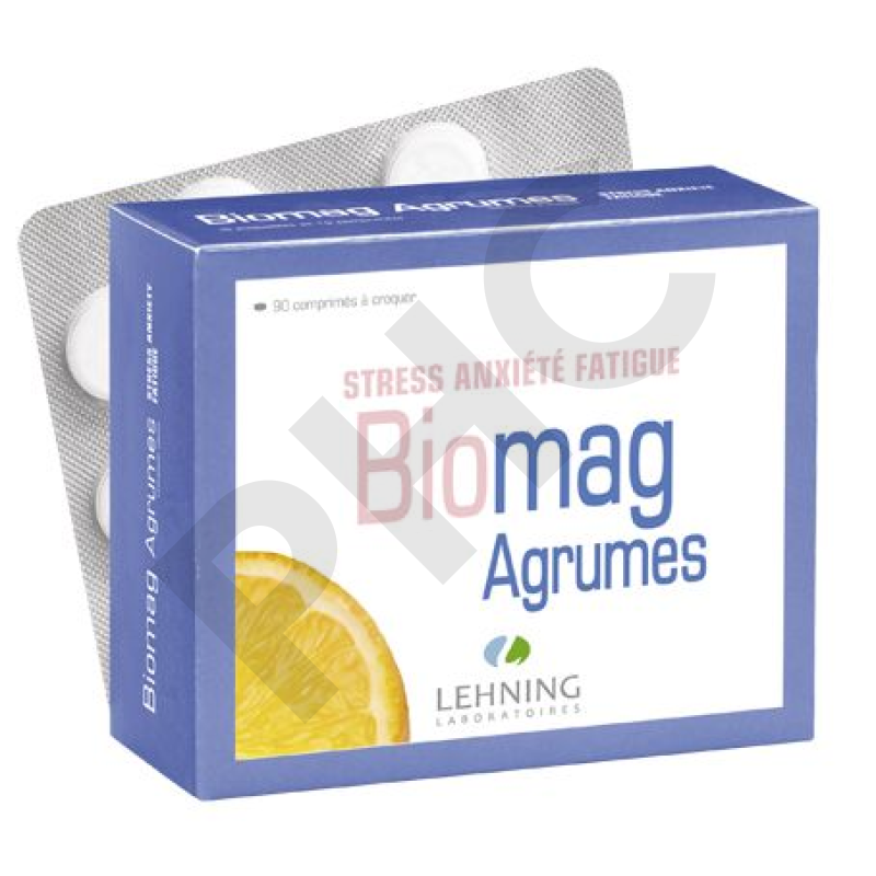 BIOMAG AGRUMES - comprimés à croquer