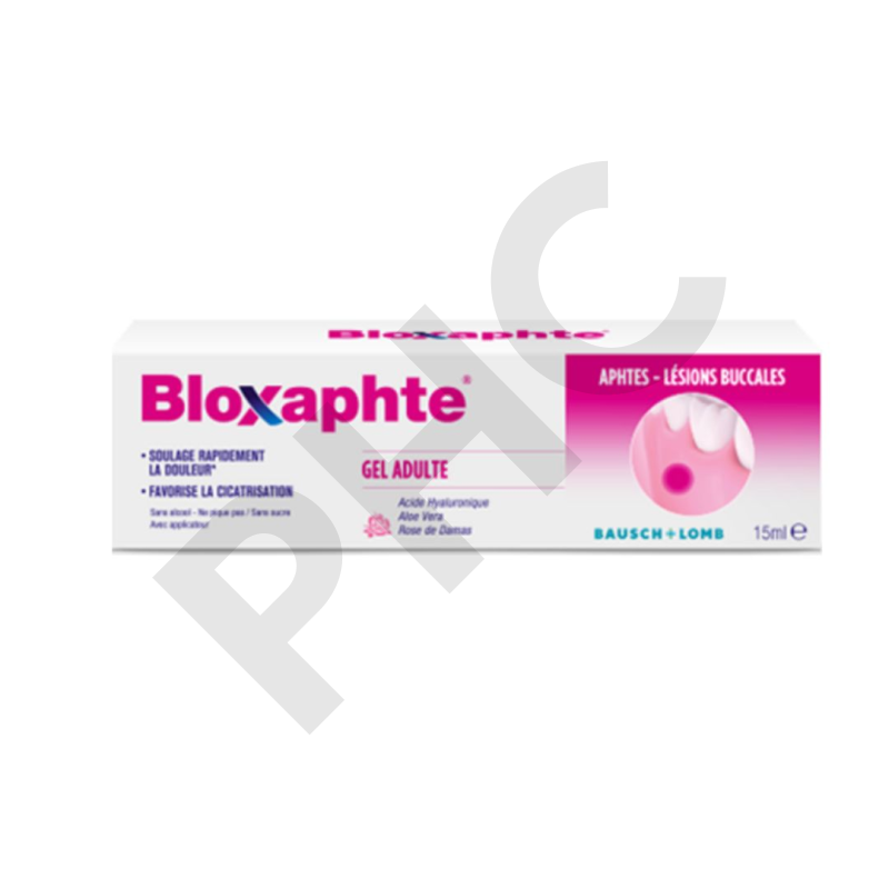 Bloxaphte gel buccal - Bausch & Lomb - 15ml