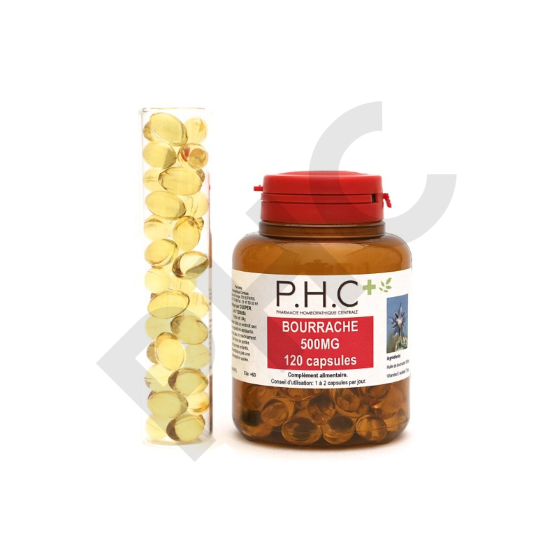 Bourrache PHC (huile de bourrache)  soin peau