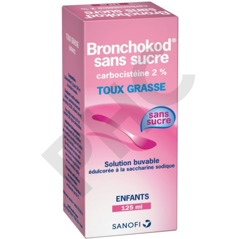 BRONCHOKOD SANS SUCRE ENFANT sirop