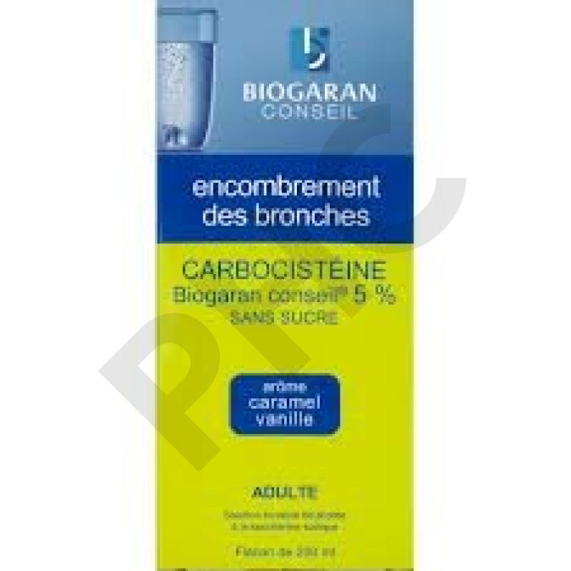 CARBOCISTEINE 5% SANS SUCRE Adulte