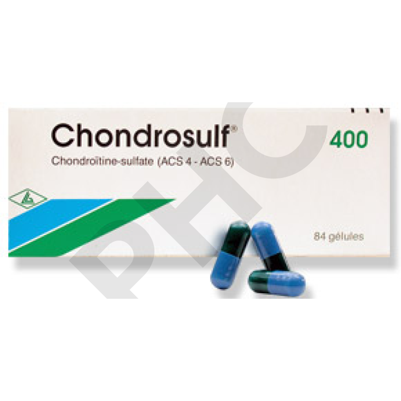 Chondrosulf 400 mg arthrose genou, hanche