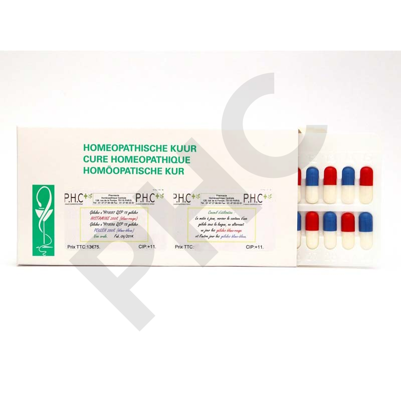 Coffret allergie - traitement homéopathique de désensibilisation contre pollen et graminés