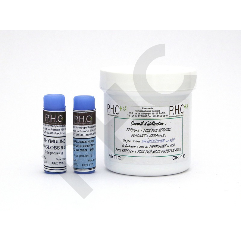 Coffret homéopathique de prévention grippe Influen