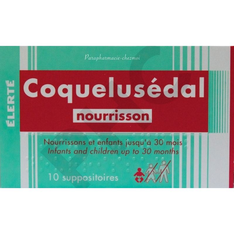 Coquelusedal Bébé suppositoires bronchite aiguë